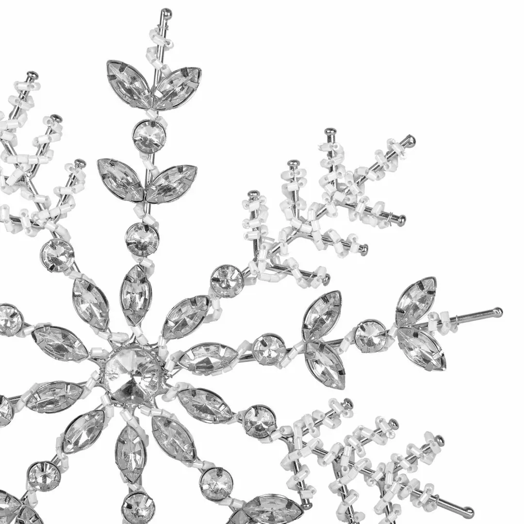Loberon Kerstboompiek Coeuron - Zilverkleurig - afbeelding 3 van 4