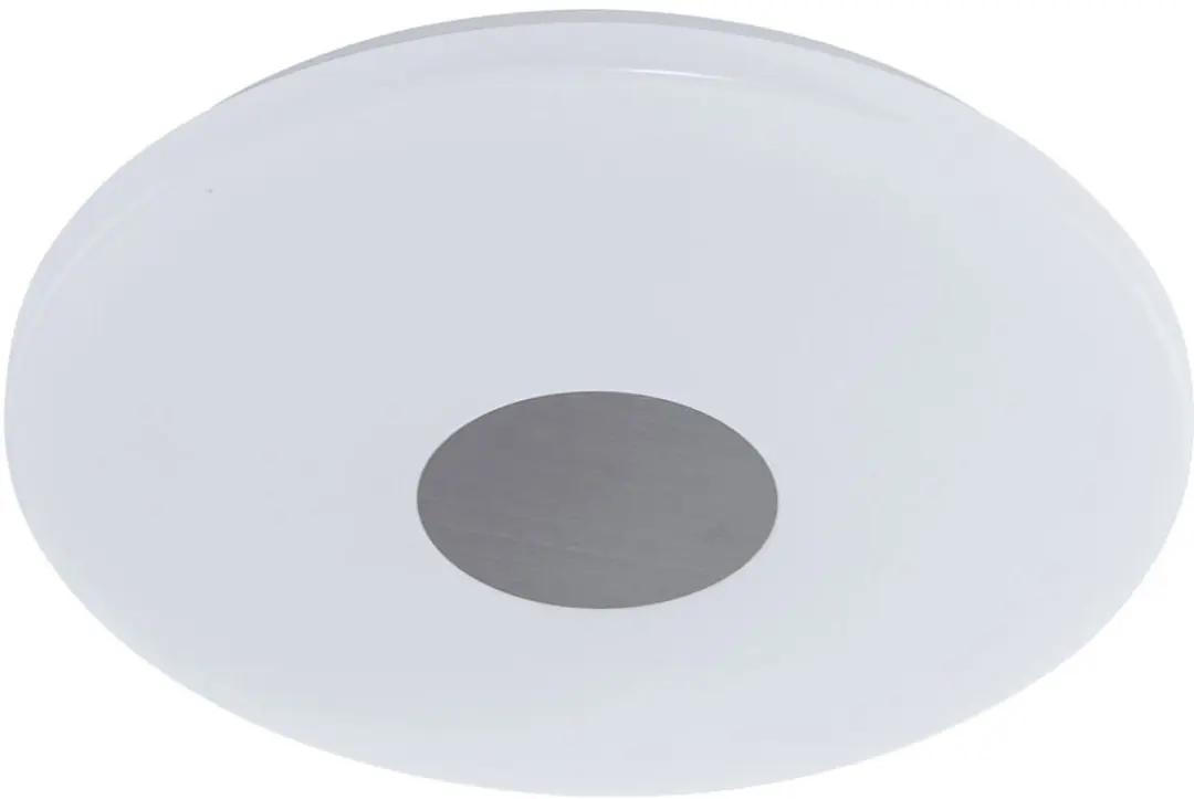 18 watt LED plafondlamp dimmer 3000-6000K verlichting rond staal wit EGLO 75289