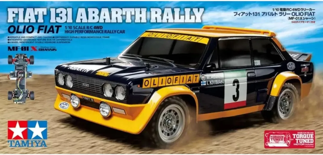Tamiya RC Fiat 131 Abarth Rally 47494