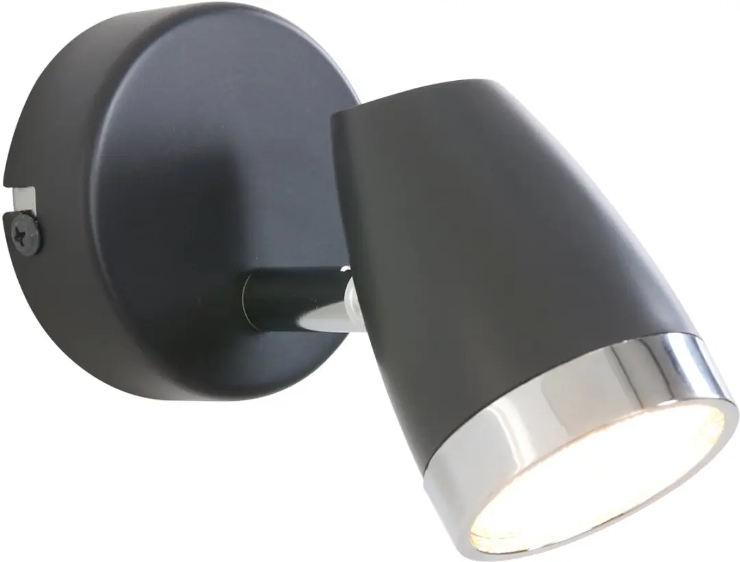 Globo Nero Wandlamp Zwart