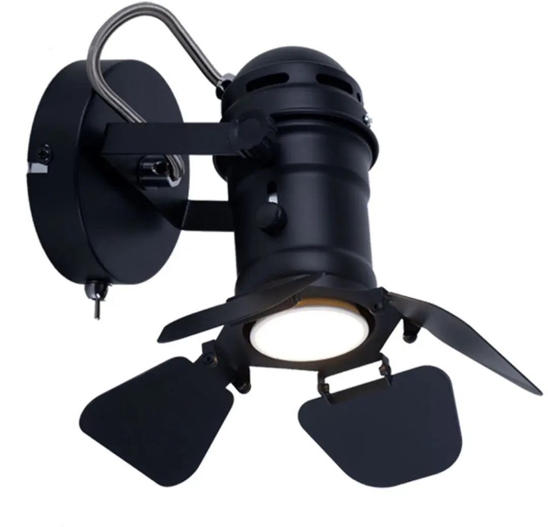 Globo Egon Spotlight 54650-1B - Zwart - afbeelding 2 van 6