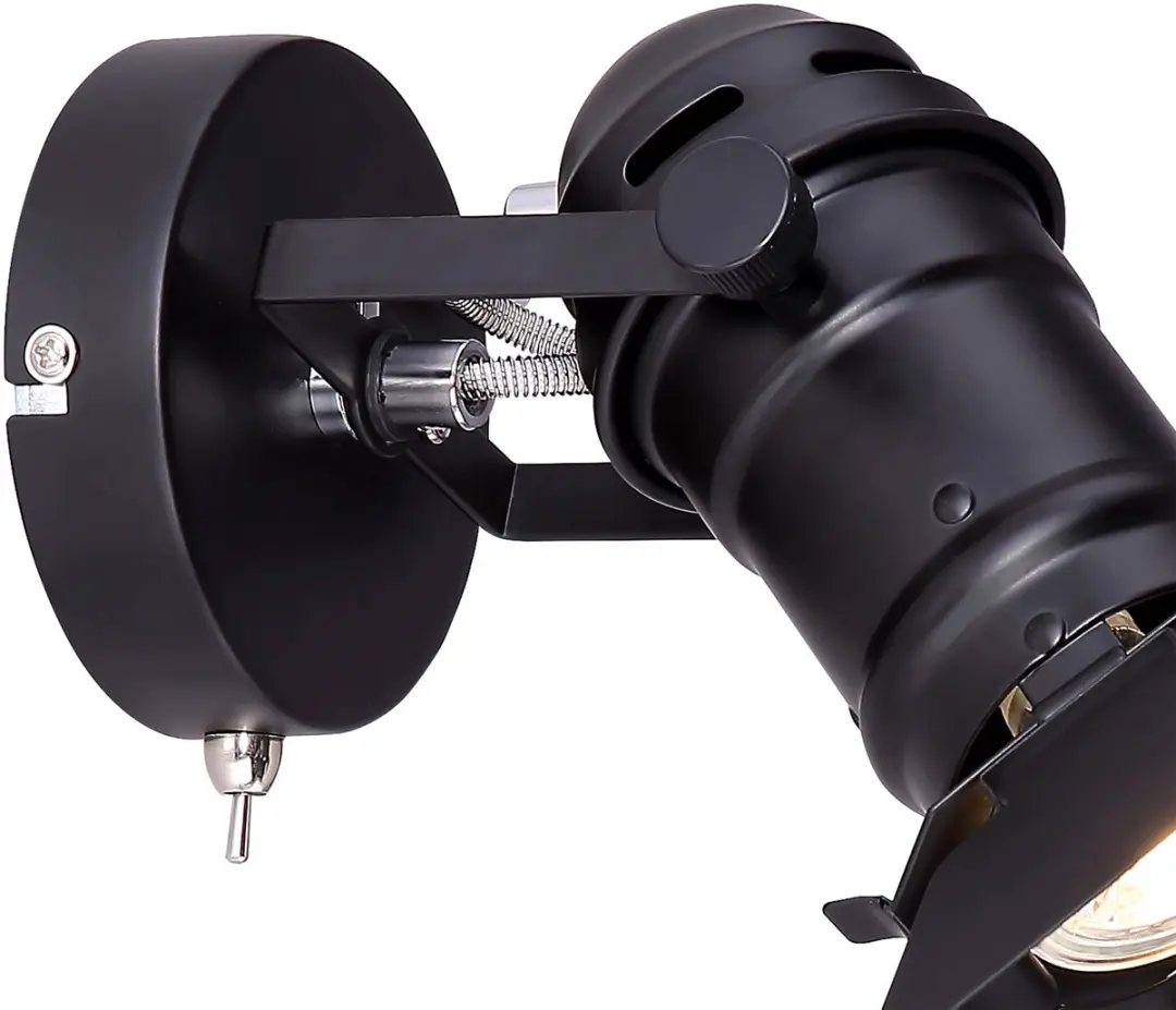 Globo Egon Spotlight 54650-1B - Zwart - afbeelding 3 van 6