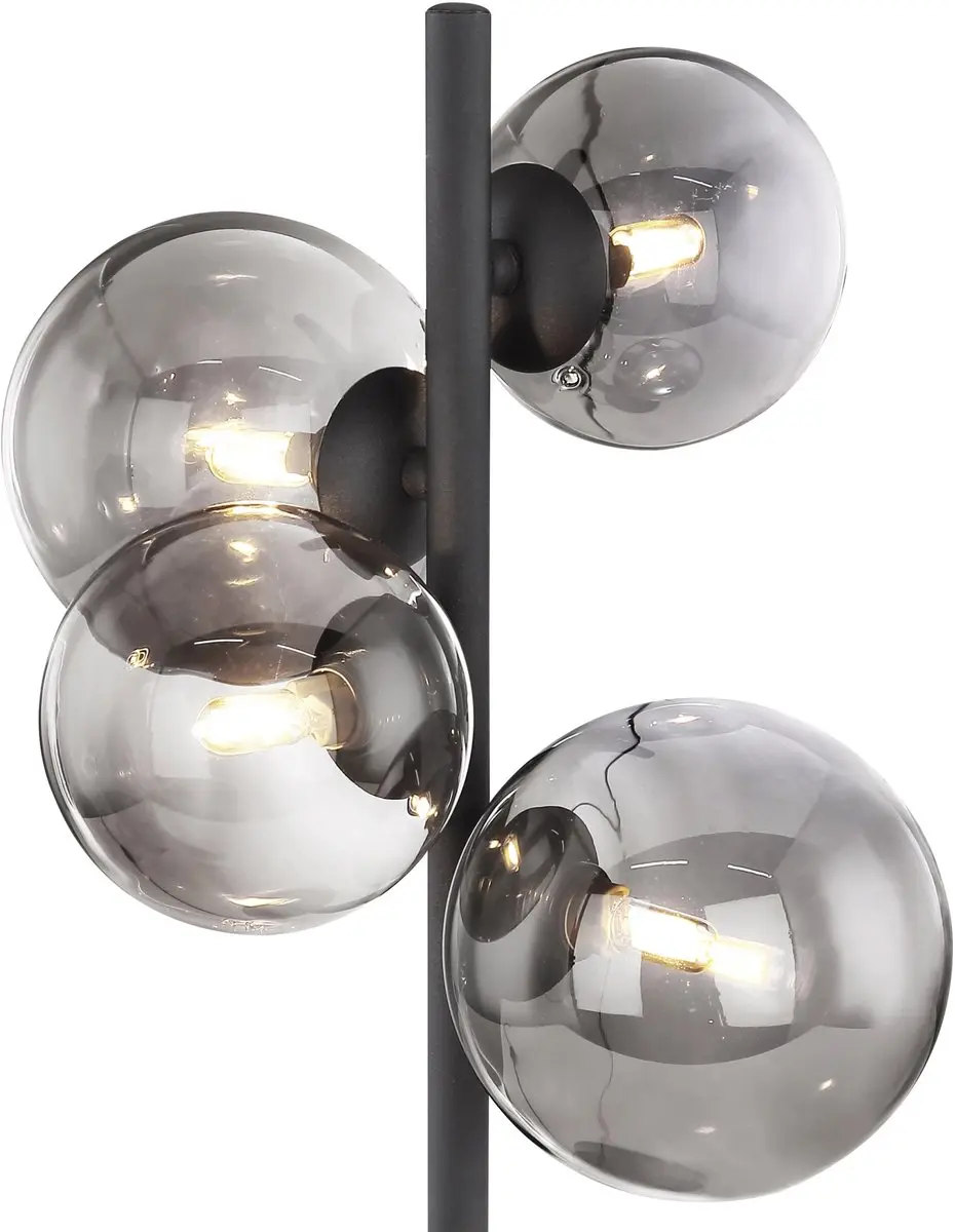 Globo RIHA Tafellamp 56133-4T - 4xG9 - Zwart - afbeelding 3 van 6