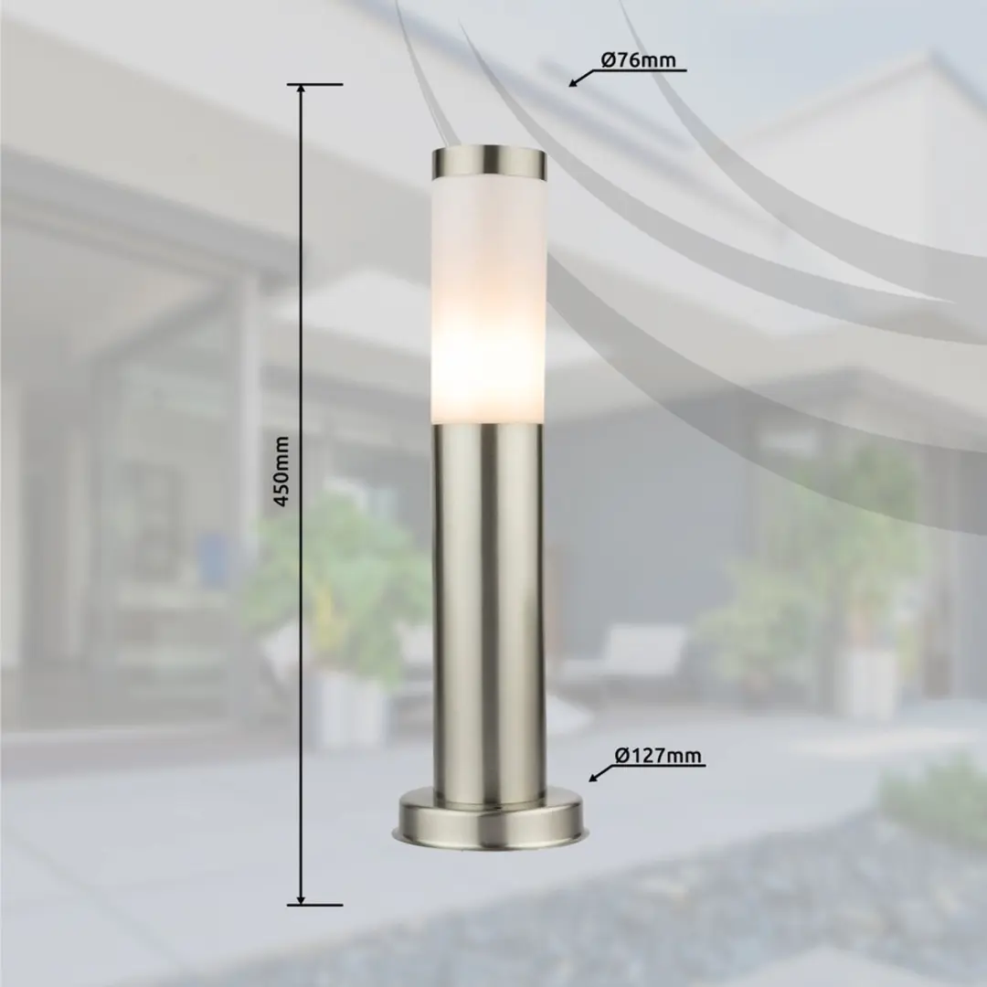 Globo Boston Tuinlamp 3158A - 23W - Antraciet - afbeelding 3 van 6