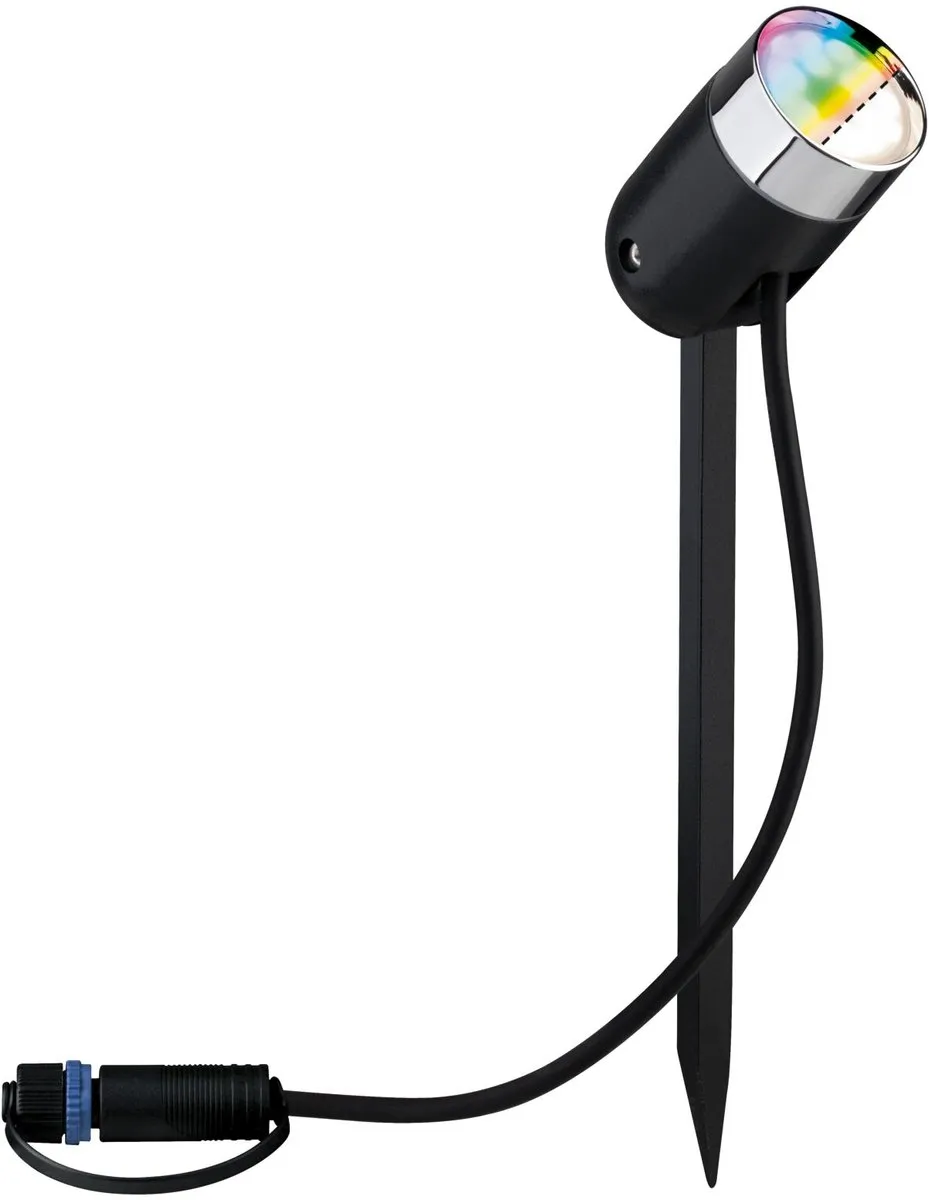 Paulmann Plug & Shine Smart Home Startset RGBW - 3 Tuinspots