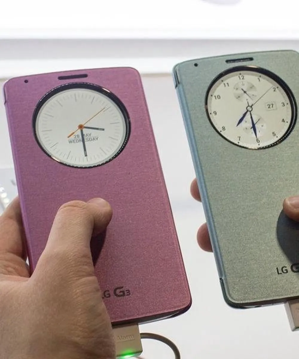 LG Quick Circle Case CCF-345 Hoesje - LG G3 - Wit - afbeelding 6 van 6