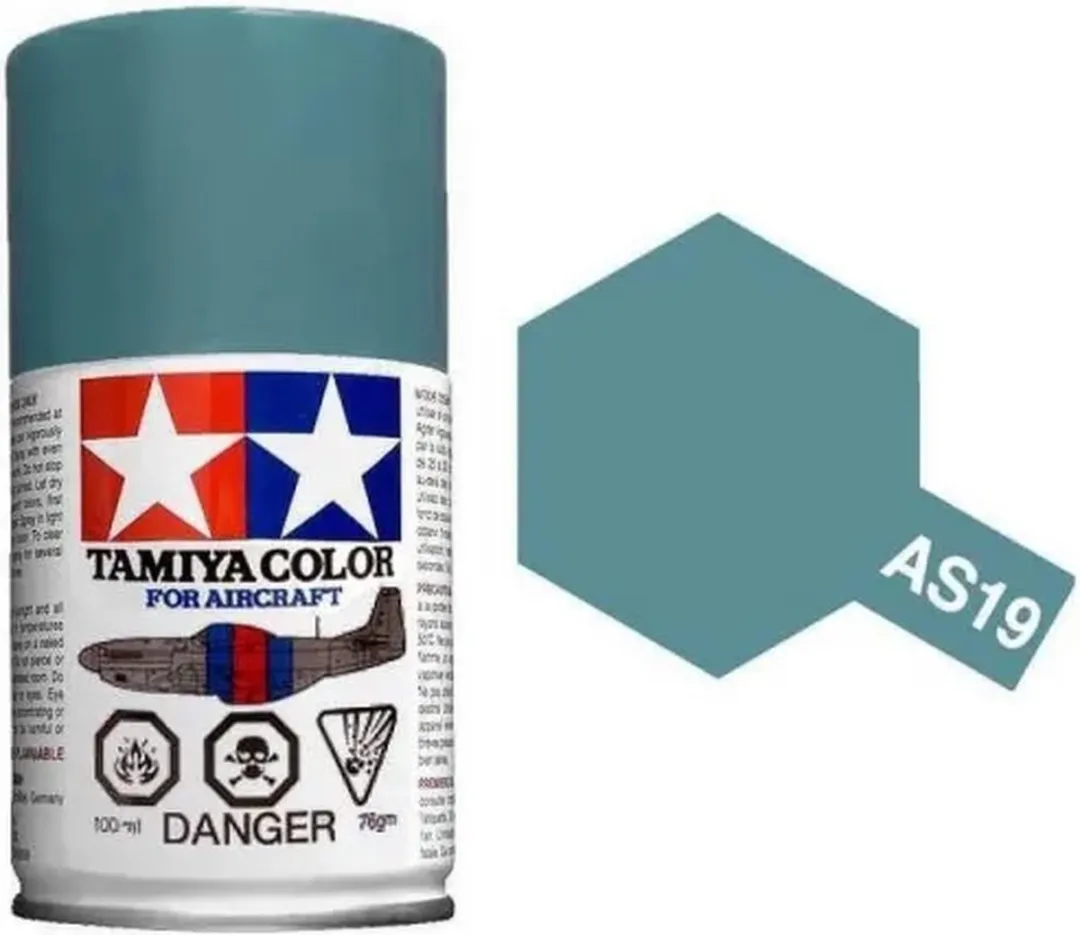 Tamiya AS-19 Flat Intermediate Blue Acryl Spray 100ml