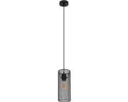 Hanglamp hanglamp metaal zwart kooi woonkamer lamp plafondlamp in kooi design, r