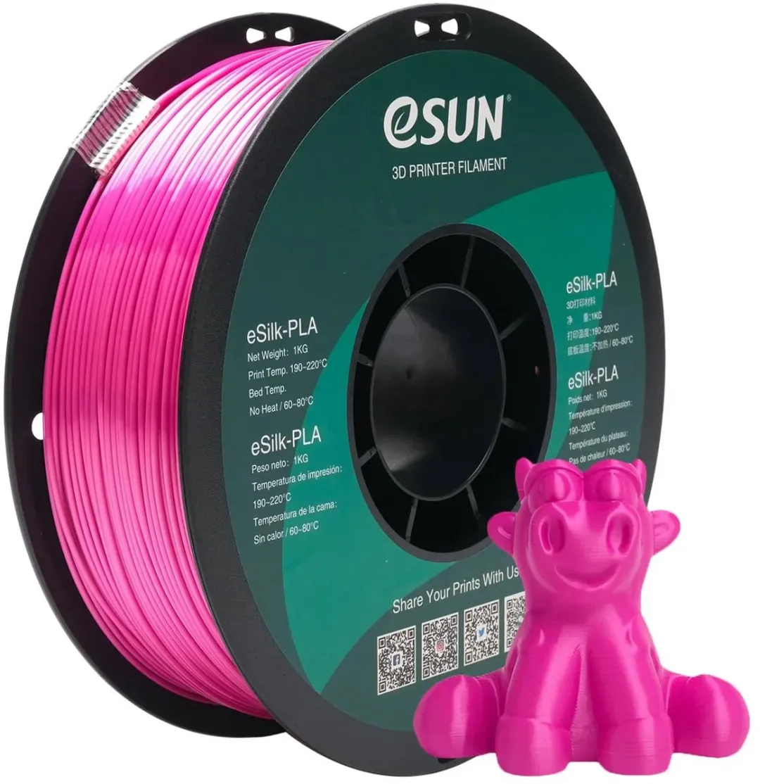 ESUN ePLA-Silk Violet 3D Printer Filament 1kg