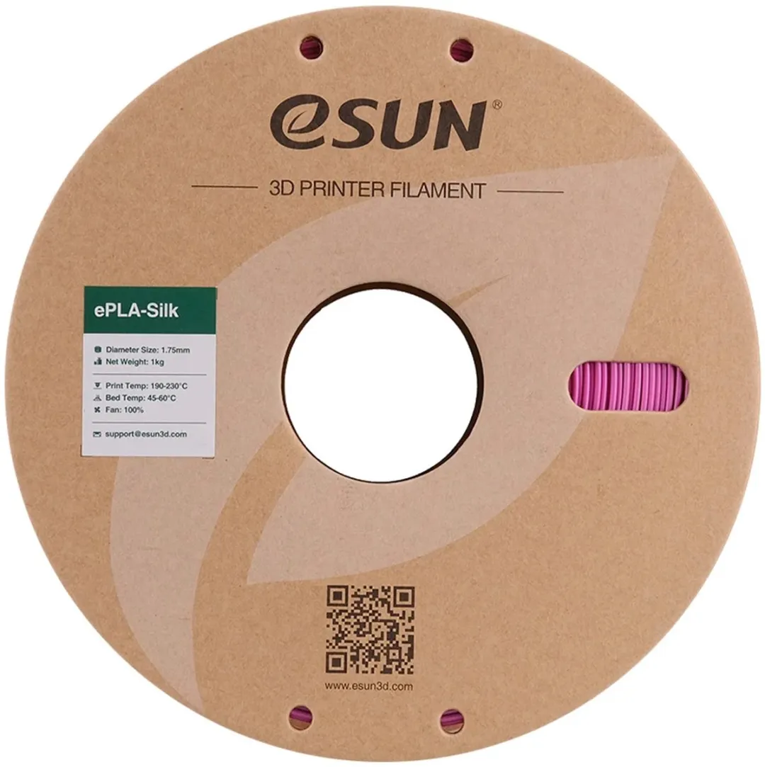 ESUN ePLA-Silk Violet 3D Printer Filament 1kg