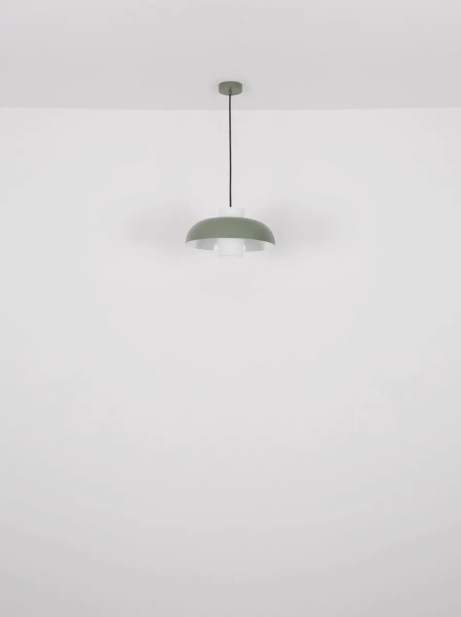 Globo Lowe Hanglamp Groen - Ø38cm - 15755G - afbeelding 6 van 6