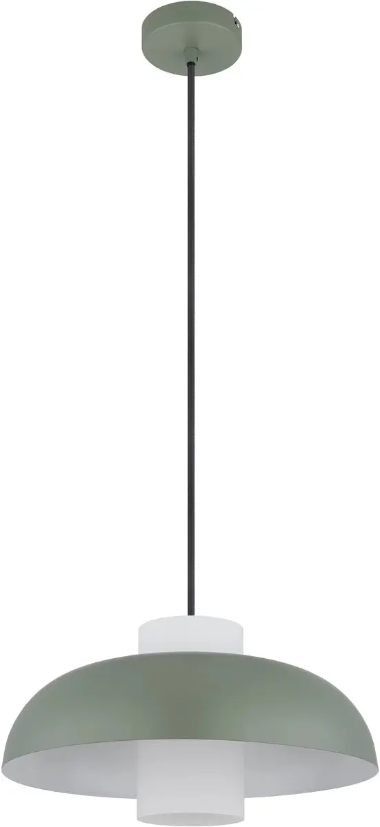 Globo Lowe Hanglamp Groen - Ø38cm - 15755G - afbeelding 3 van 6