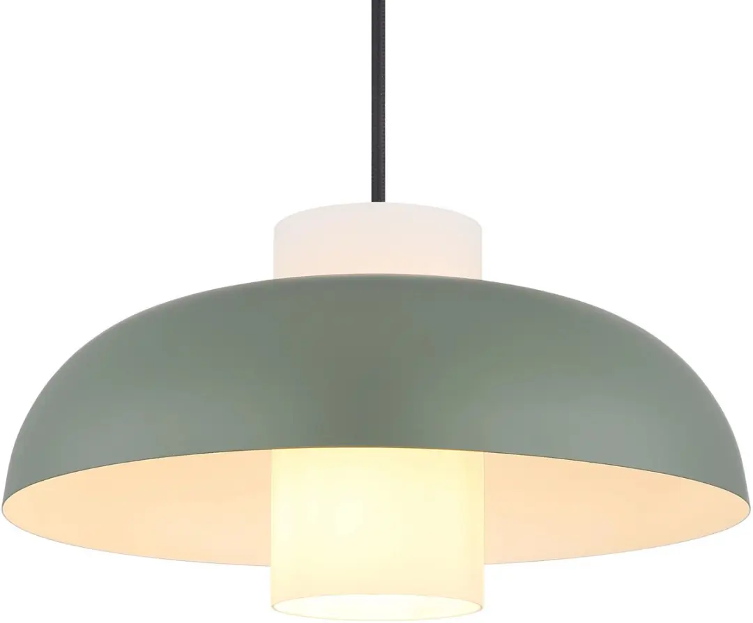 Globo Lowe Hanglamp Groen - Ø38cm - 15755G - afbeelding 2 van 6