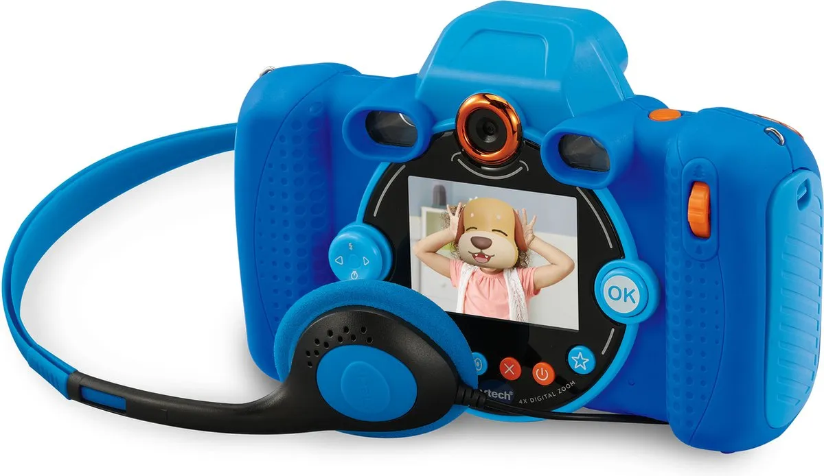 VTech KidiZoom Duo FX Kindercamera 8MP - Blauw