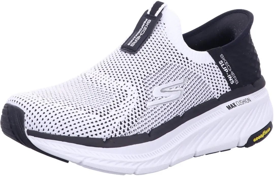 Skechers heren instappers wit maat 45