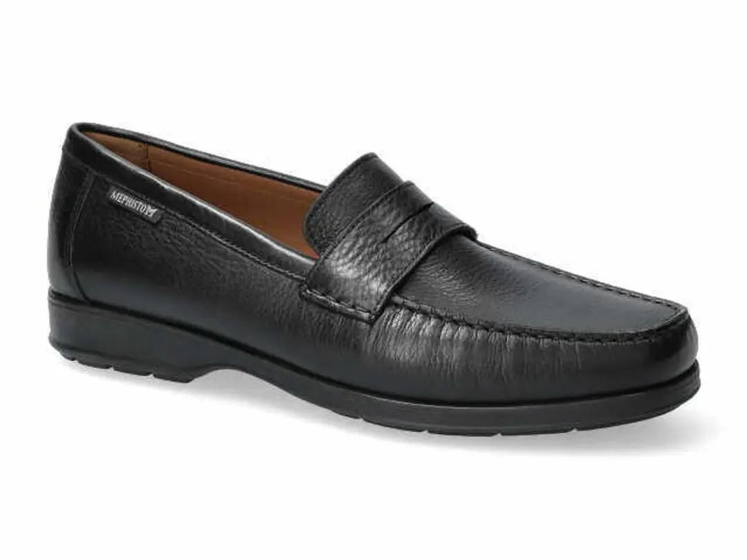Mephisto heren instappers zwart maat 46