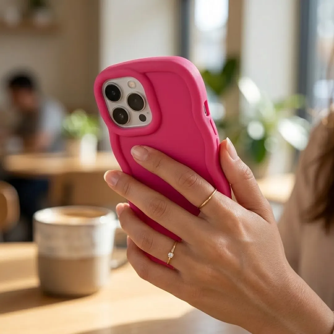 NUVEX iPhone 13 Pro Siliconen Hoesjes - 6 Stuks - Mintgroen/Zwart/Roz