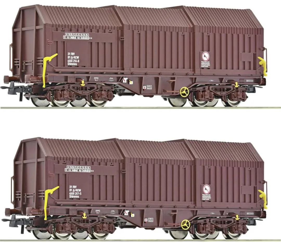 Roco H0 2-delige Telescoopduimwagen ÖBB