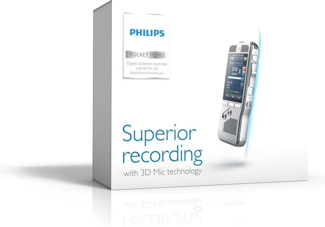 Philips DPM8200/02 PocketMemo Dicteerapparaat - Zilver - afbeelding 6 van 6