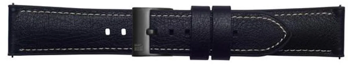Samsung Braloba Leather Strap Urban Trav - 20mm - Zwart