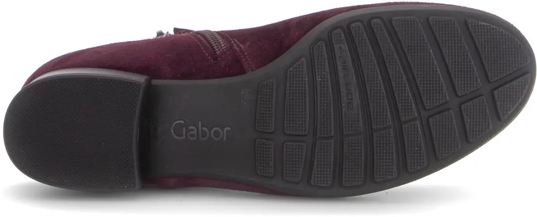 Gabor Dames Enkellaarsjes - Bordeaux - afbeelding 3 van 5