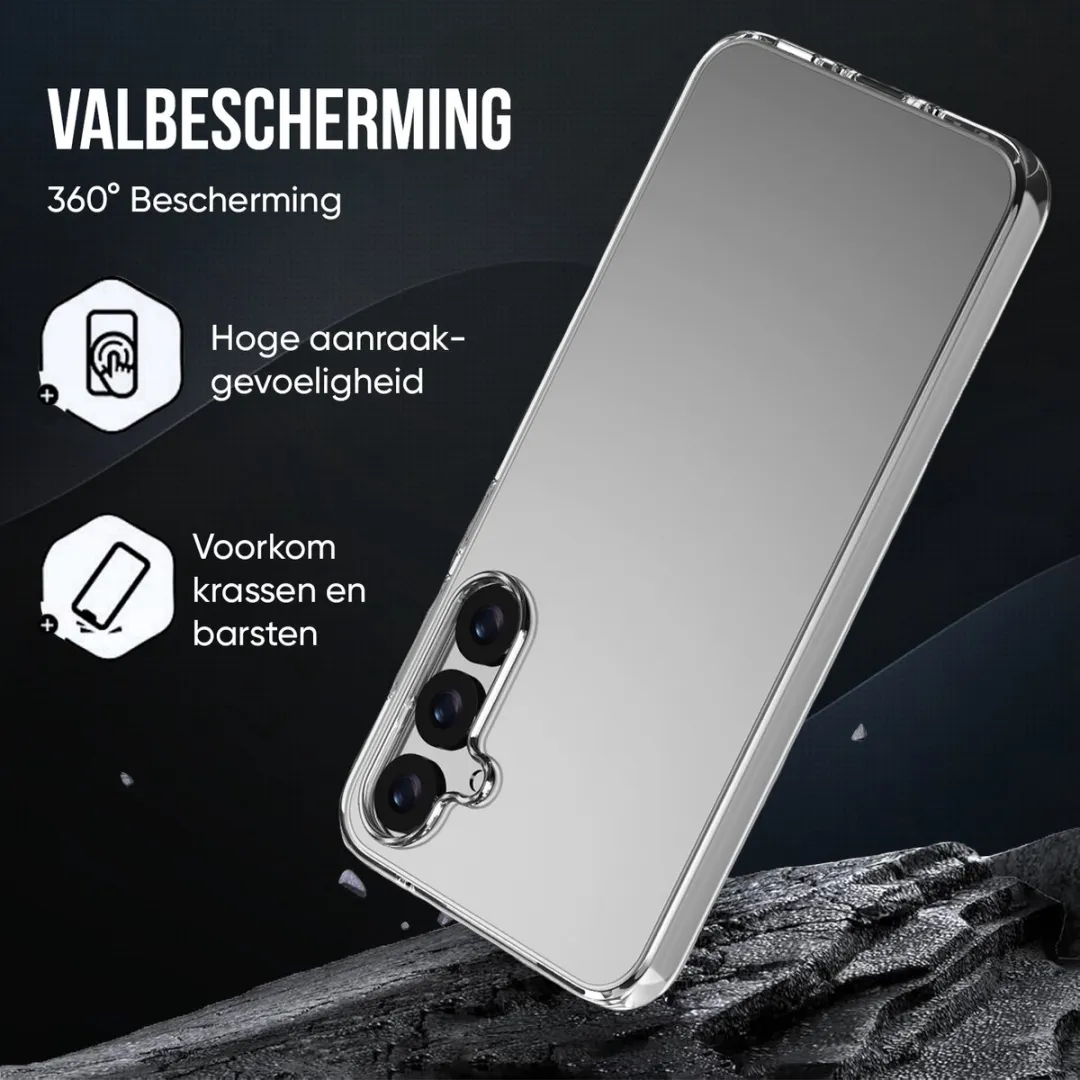 NUVEX Hoesje Samsung Galaxy A55 - Transparant