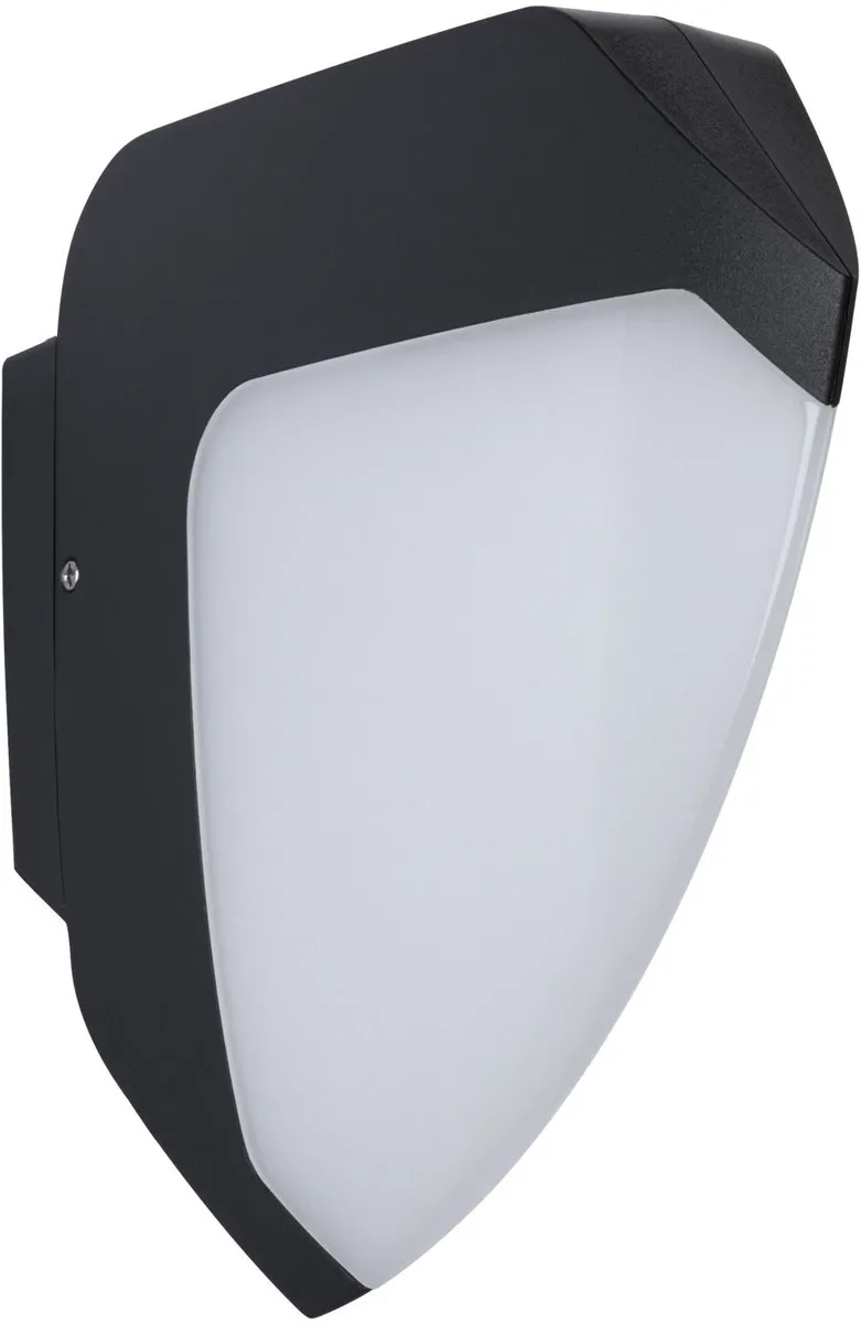 Paulmann Ikosea LED Wandarmatuur Antraciet - 3000K 4,4W 350lm