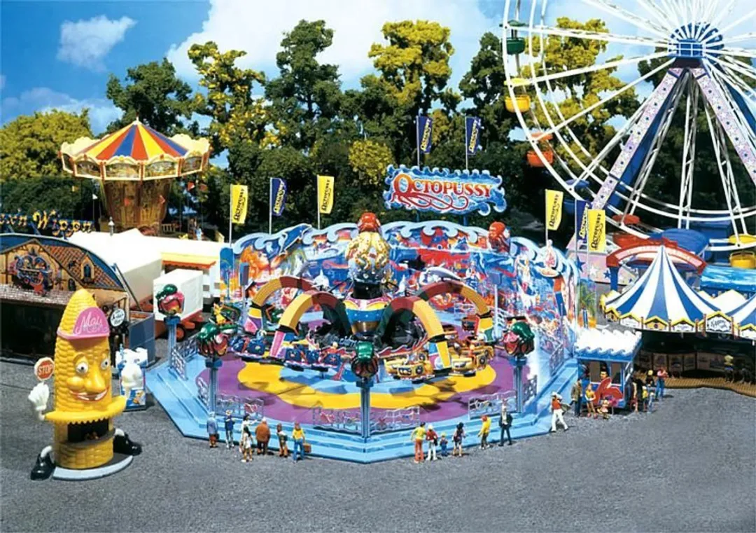 Faller Carrousel Octopussy Gebouw H0