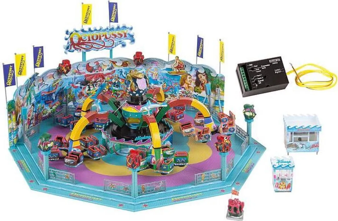 Faller Carrousel Octopussy Gebouw H0 - Multi