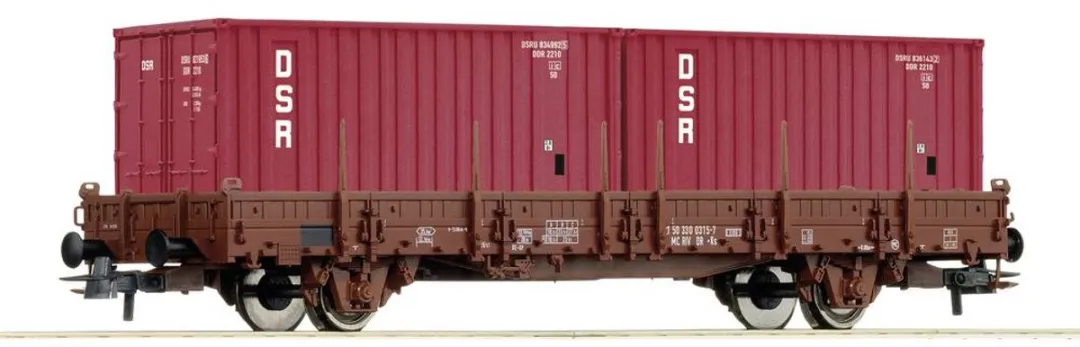 Roco 6600138 Platte Wagen H0