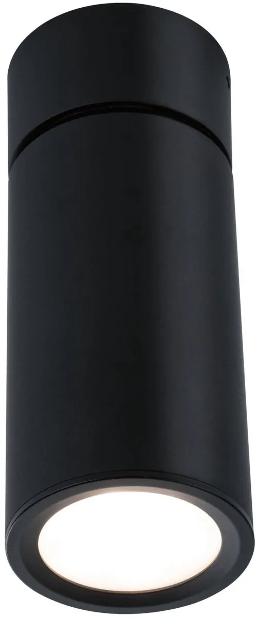 Paulmann Turnal Coin LED Plafondlamp 6W - Zwart mat