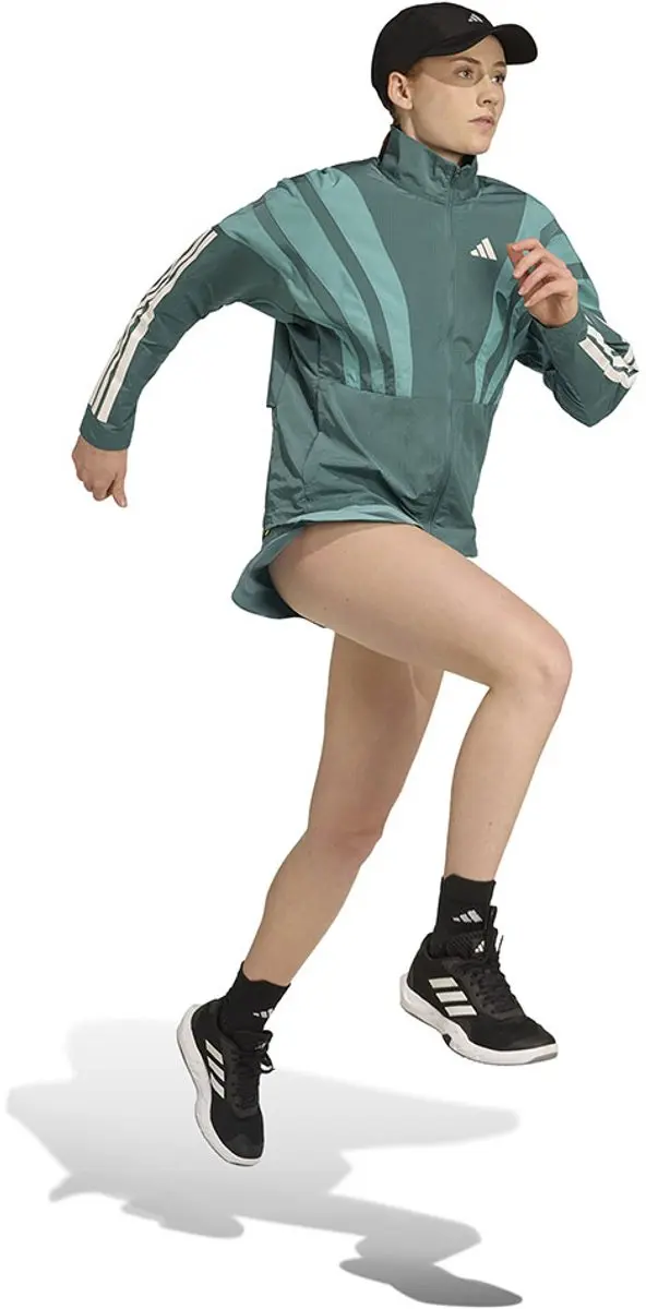 adidas Adizero Archive Dames Short 3 Inch - Preloved Teal - L - afbeelding 5 van 6