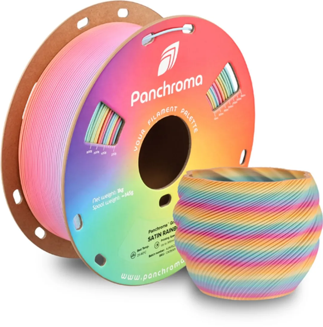 Polymaker Panchroma Rainbow PLA Filament 1.75mm - 1KG