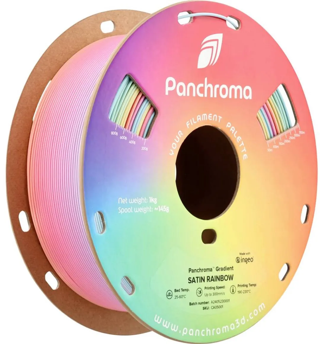 Polymaker Panchroma Rainbow PLA Filament 1.75mm - 1KG