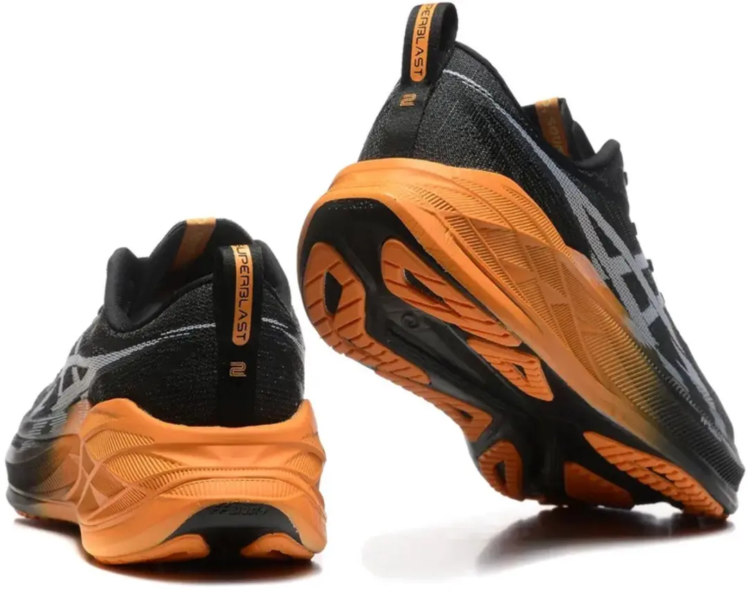 ASICS Superblast 2 Hardloopschoenen - Zwart/Oranje - afbeelding 3 van 6