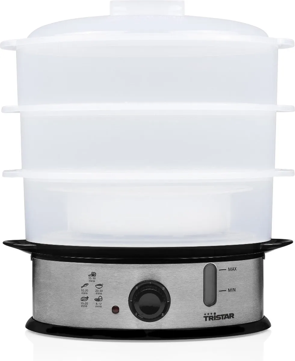 Tristar VS-3914 Stoomkoker 1200W - 9L - 3 Laags