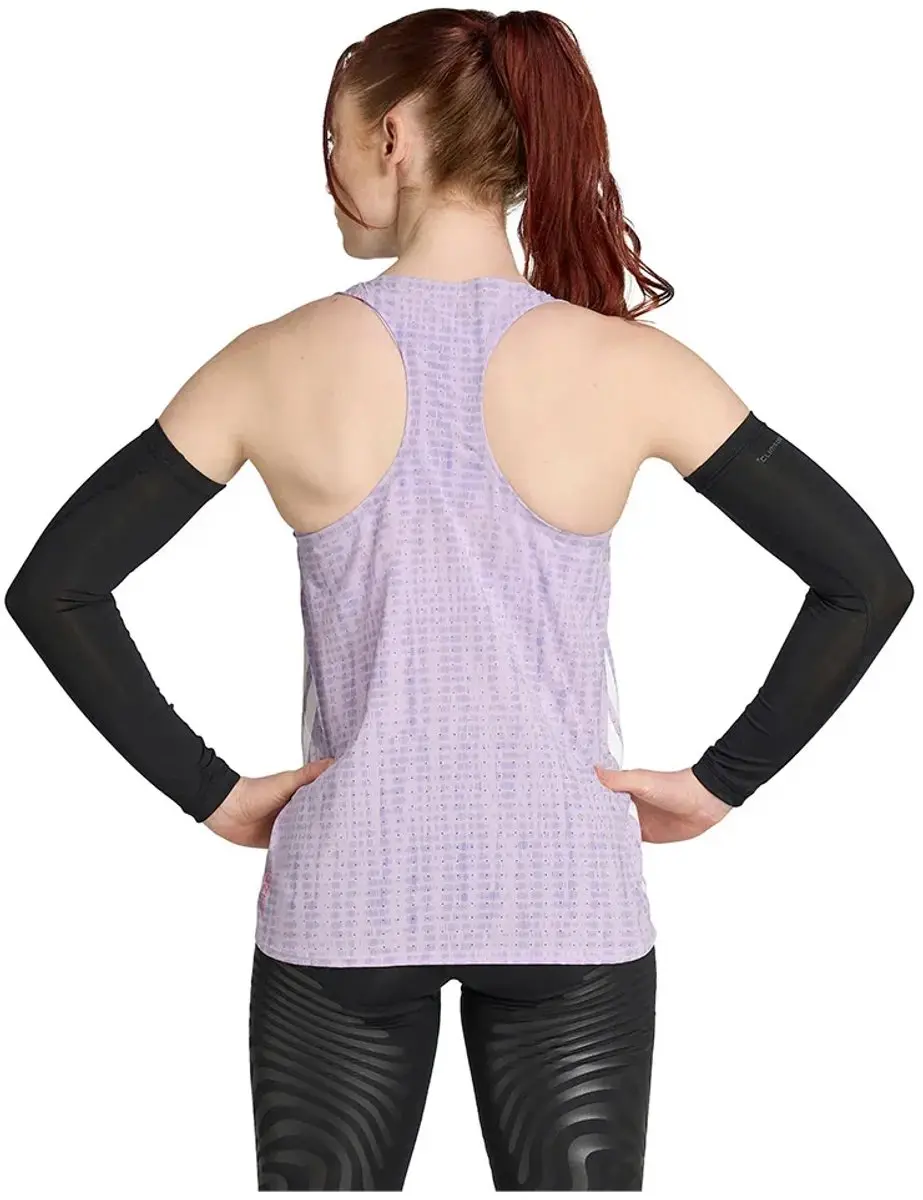 adidas Adizero Singlet Dames - M - Powder Plum - afbeelding 3 van 6