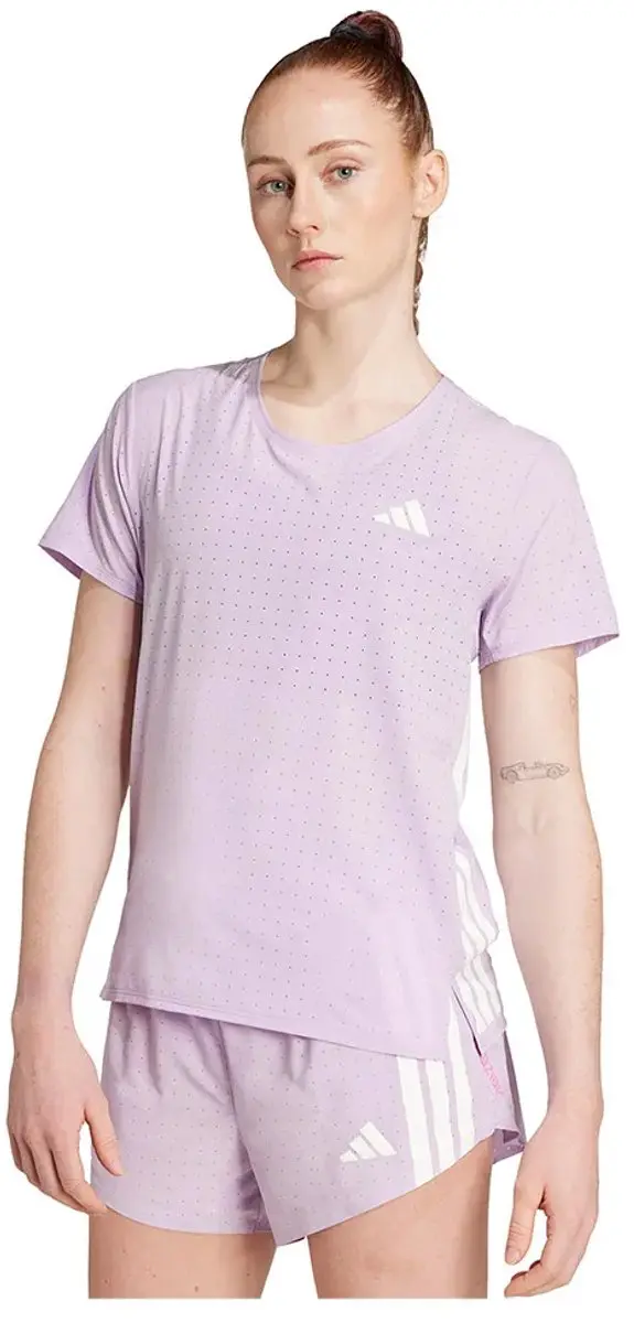adidas Adizero T-shirt Dames - Paars - L - afbeelding 6 van 6