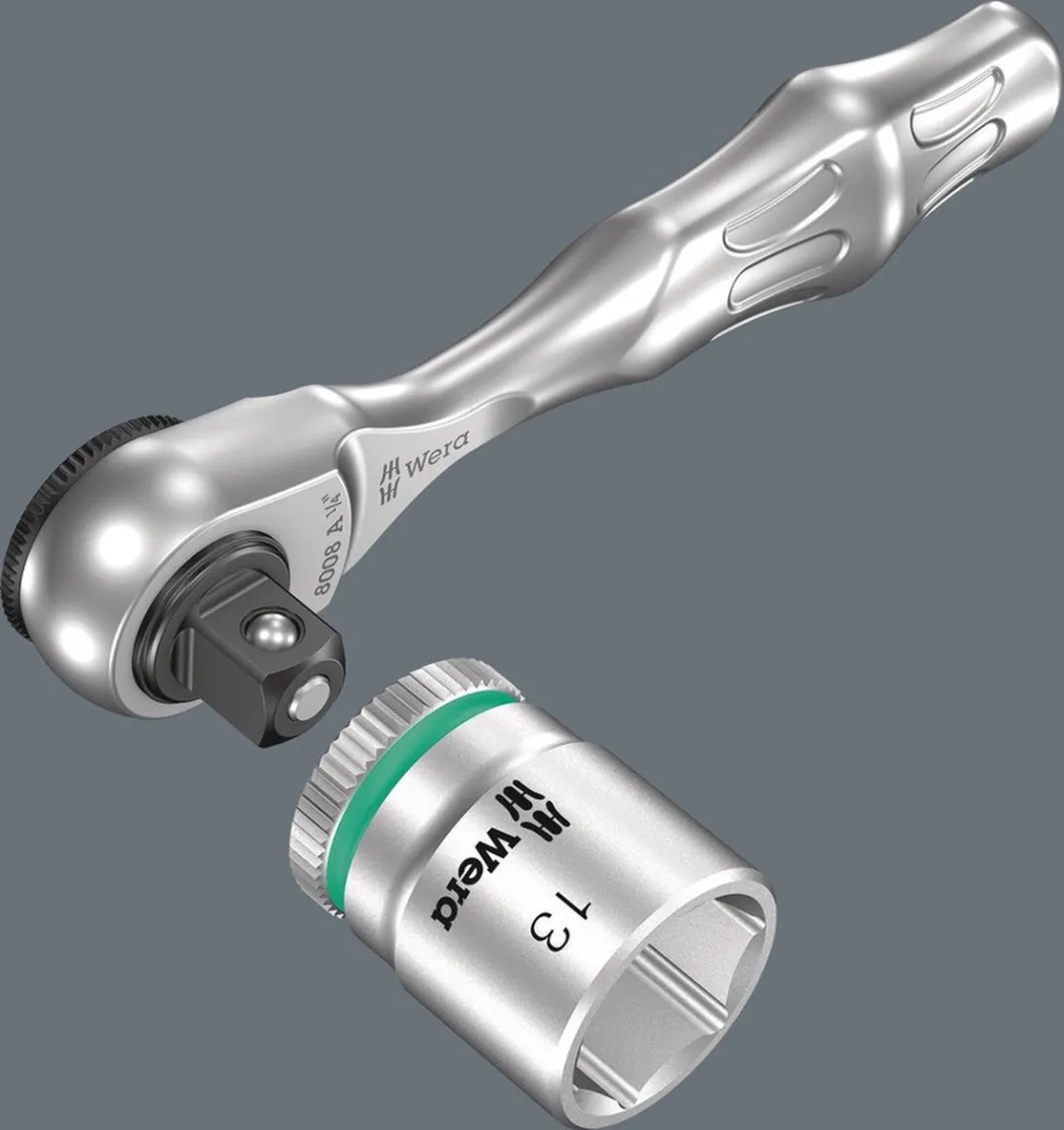 Wera Zyklop Mini 3 Ratel 8008A 1/4" - 87mm