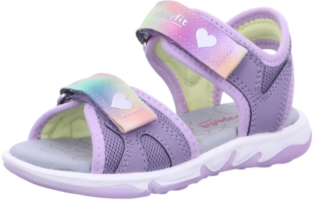 Superfit unisex sandalen lila maat 28