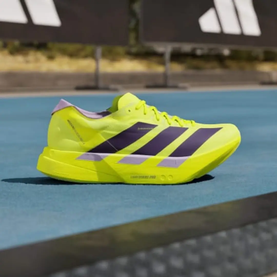 adidas Adizero Adios Pro 4 Hardloopschoenen - 43 1/3 - Geel - afbeelding 6 van 6