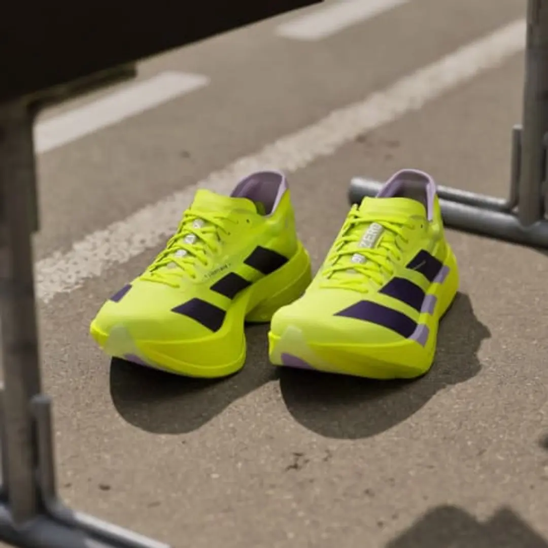 adidas Adizero Adios Pro 4 Hardloopschoenen - 43 1/3 - Geel - afbeelding 4 van 6