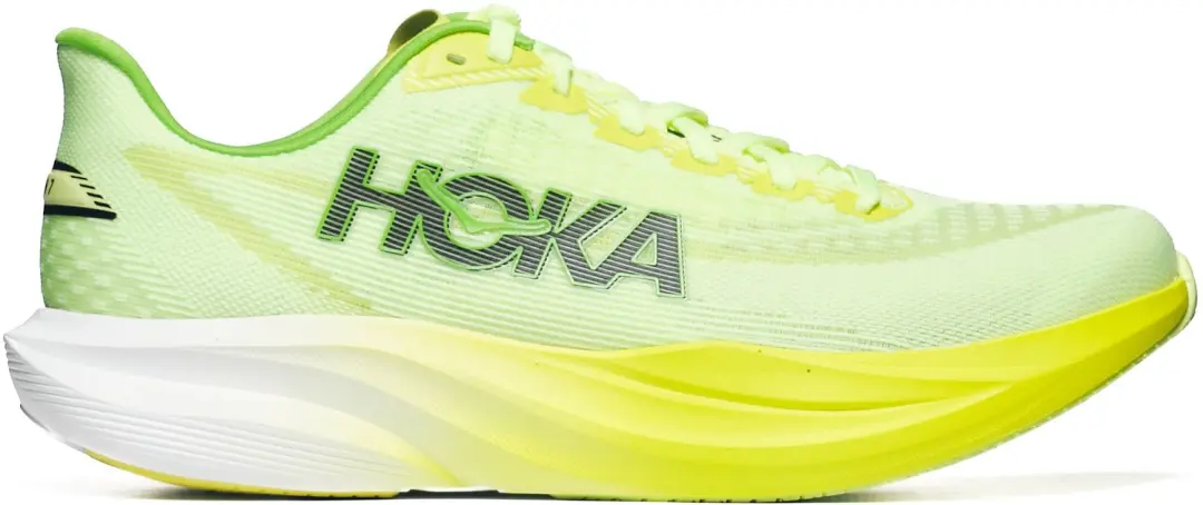 Hoka Mach 7 Heren Hardloopschoenen - Neon Yuzu - 42 2/3 - afbeelding 3 van 6