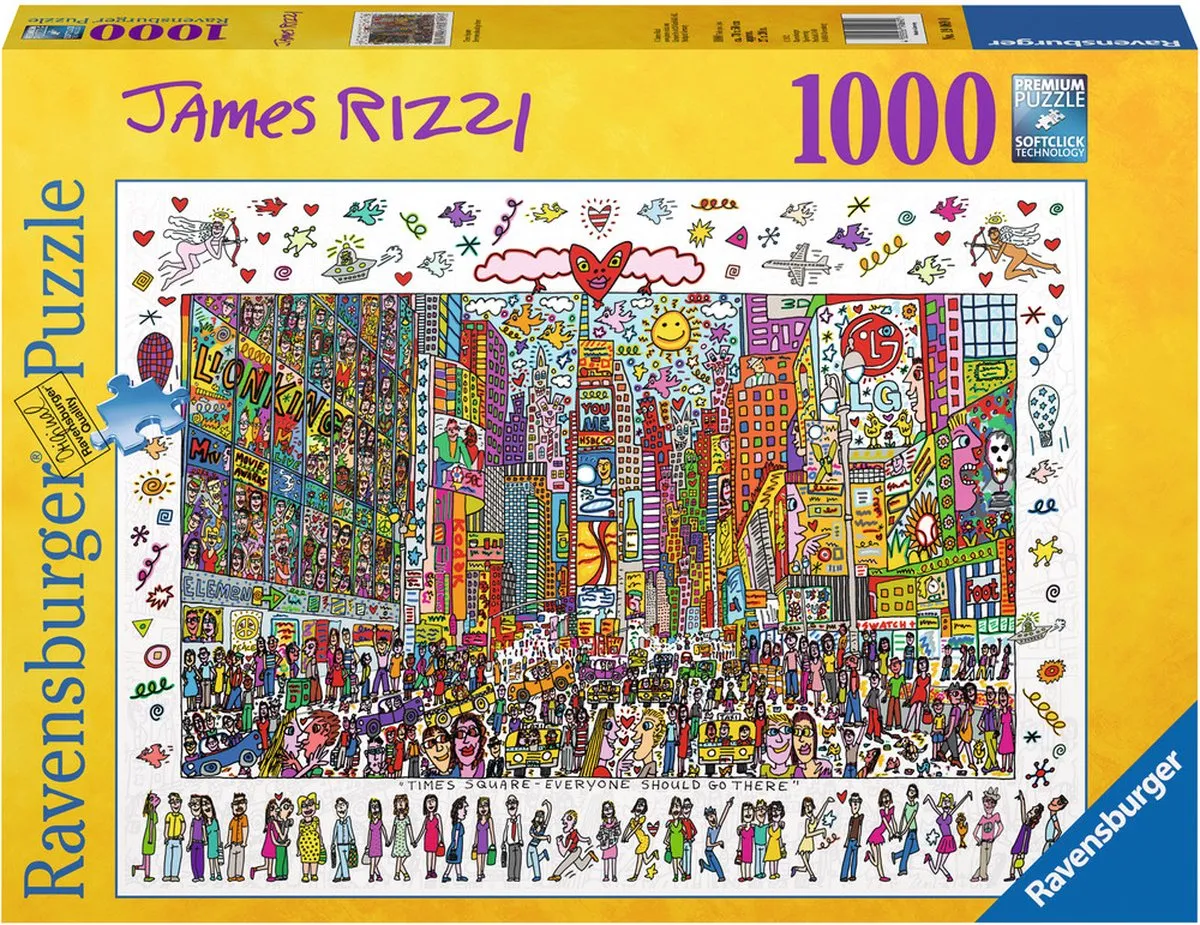 Ravensburger James Rizzi Times Square Puzzel
