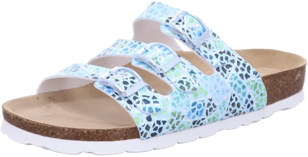 Rohde dames slippers blauw maat 43