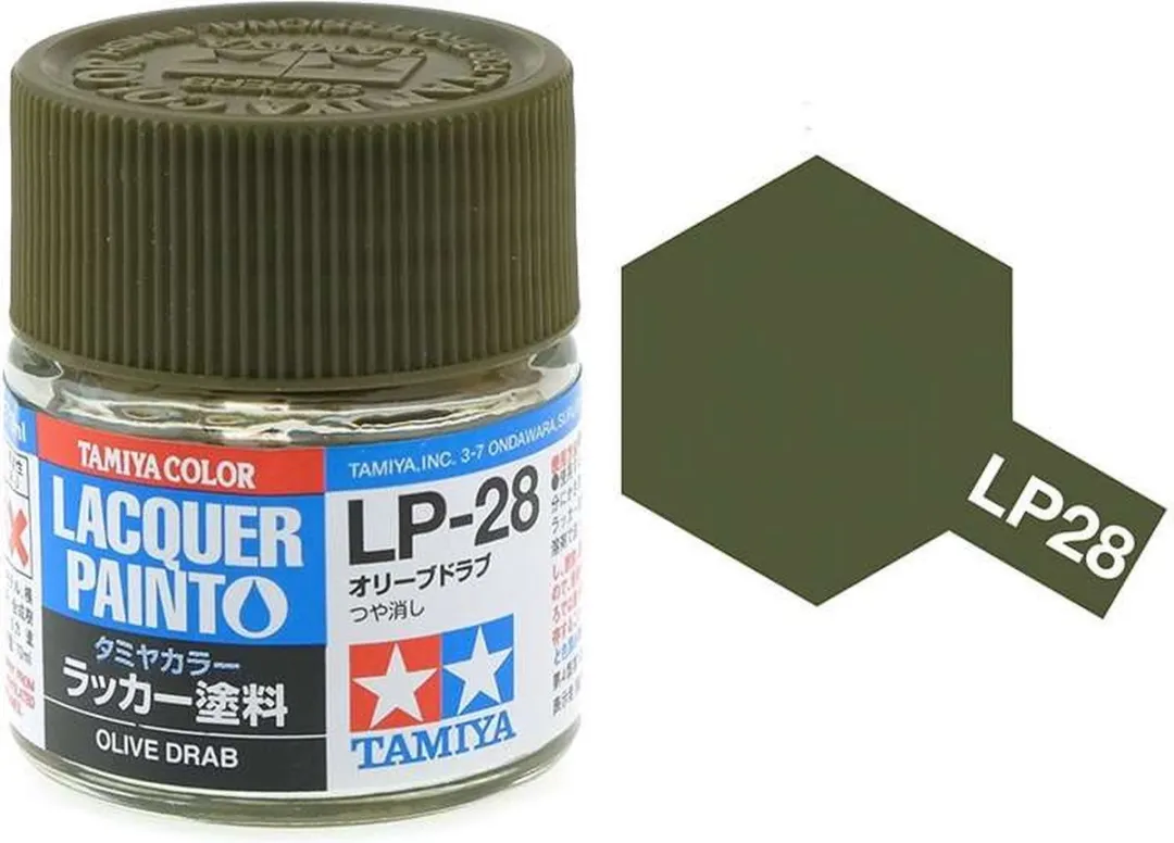 Tamiya Hobbyverf Olieverf LP-28 Olive Drab - 10ml