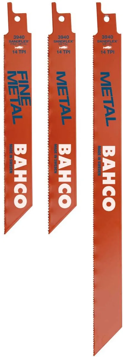 Bahco 3940-METAL-SET Zaagbladset