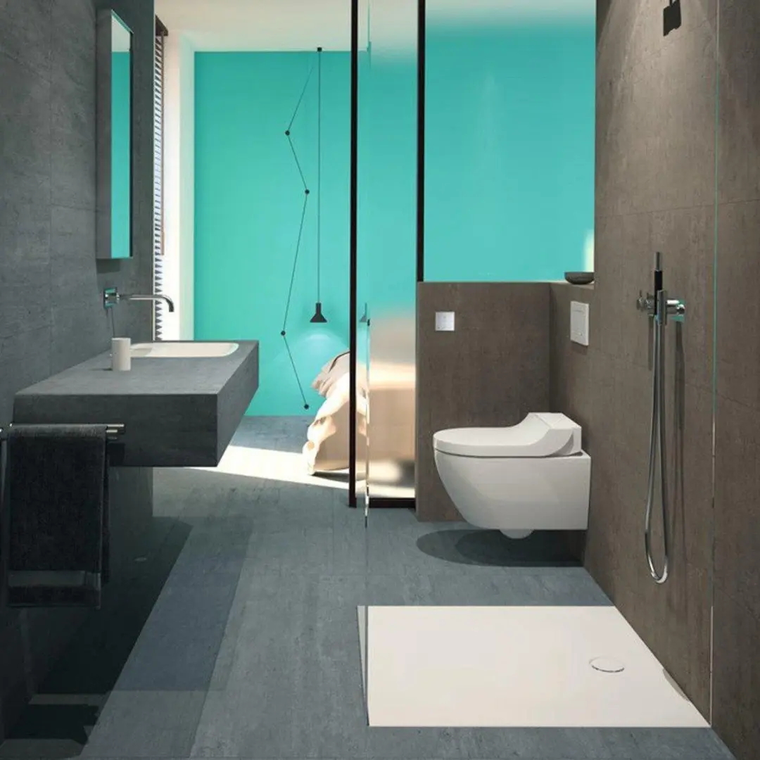 Geberit AquaClean Tuma Classic Douche WC Zitting - Wit - afbeelding 6 van 6