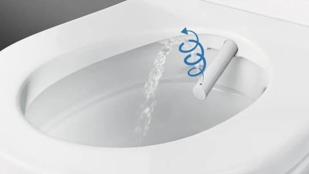 Geberit AquaClean Tuma Classic Douche WC Zitting - Wit - afbeelding 3 van 6
