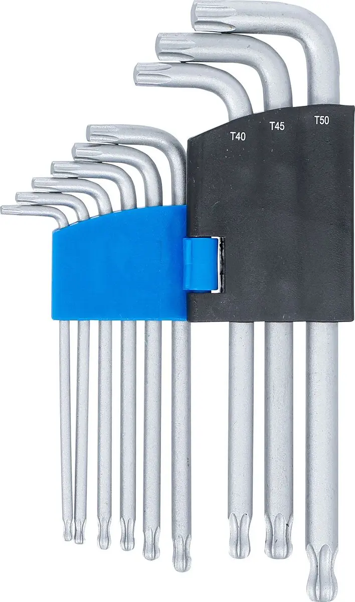 BGS technic 818 Torx Stiftsleutelset met Kogelkop T10-T50 - 9 delig - afbeelding 4 van 6